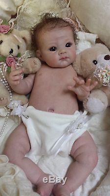 Queen's Crib Ooak Reborn Baby Girl Doll Princess Poppet! Boutique Layette