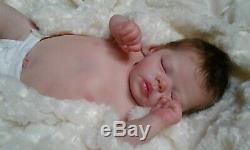 QUEEN'S CRIB OOAK REBORN BABY GIRL DOLL PRINCESS TIA! By Bonnie Sieben