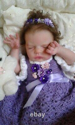 Queen's Crib Ooak Reborn Baby Girl Doll! Hyper Realism! Anastasia! Sold Out