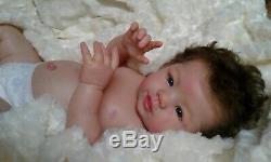 Queen's Crib Ooak Reborn Baby Girl Doll Princess Abigail