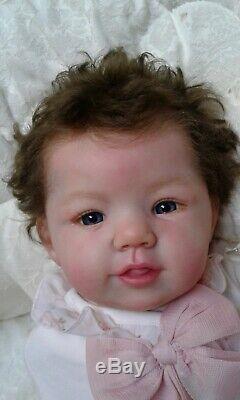 Queen's Crib Ooak Reborn Baby Girl Doll Princess Abigail