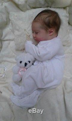 Queen's Crib Ooak Reborn Baby Girl Doll Princess Miranda! Realborn