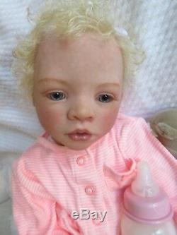 RARE! DELICATE Reborn Doll- BREYONA By CHARISSE FARAUT Baby GIRL