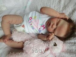 RARE Partial SOLID SILICONE Baby GIRL Doll SAILOR ROSE by CASSIE BRACE