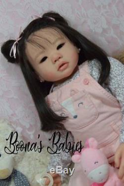READY TO SHIP! Reborn Baby Girl Toddler Doll Amaya by Conny Burke LE261/600