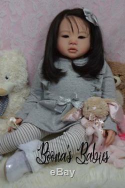 READY TO SHIP! Reborn Baby Girl Toddler Doll Amaya by Conny Burke LE261/600