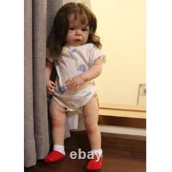 REAL Artist Made Reborn Baby Doll Sandie Rooted Hair Lifelike Toddler Girl GIFT