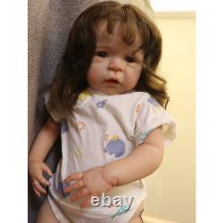 REAL Artist Made Reborn Baby Doll Sandie Rooted Hair Lifelike Toddler Girl GIFT