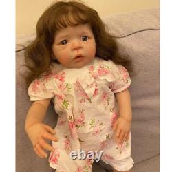 REAL Artist Made Reborn Baby Doll Sandie Rooted Hair Lifelike Toddler Girl GIFT