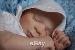 Reborn Baby Boy Art Doll By Little Pink Angels From A Realborn Thomas Asleep Kit