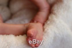 REBORN BABY DOLL PREEMIE 16 PREMATURE CODY BY ARTIST OF 9yrs SUNBEAMBABIES GHSP