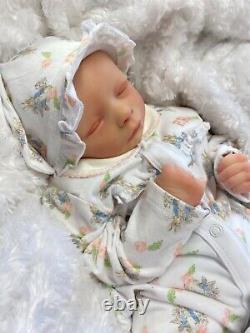 REBORN BABY GIRL ART DOLL PETER RABBIT OUTFIT UK ARTIST REALBORN SCULPT c