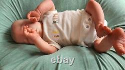 REBORN Baby Art doll Realborn Was FELICITY TEXTURED SKIN Artist 11yr ChickyPies
