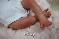 REBORN Baby CHILD`S doll Artist 11yrs ChickyPies Sunbeambabies BLUE EYES + GIFT