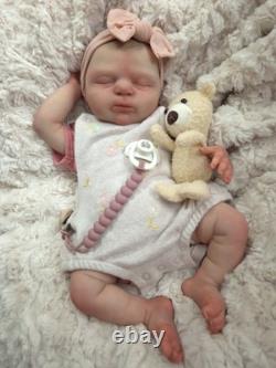 REBORN Baby Winnie Cassie Love (Brace) 7lb 5oz Textured Skin COA SOLE ChickyPies