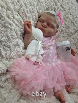 REBORN Baby Winnie Cassie Love (Brace) 7lb 5oz Textured Skin COA SOLE ChickyPies