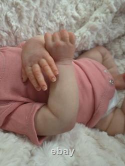 REBORN Baby Winnie Cassie Love (Brace) 7lb 5oz Textured Skin COA SOLE ChickyPies
