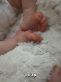 REBORN Baby Winnie Cassie Love (Brace) 7lb 5oz Textured Skin COA SOLE ChickyPies