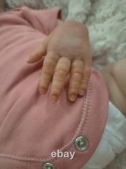 REBORN Baby Winnie Cassie Love (Brace) 7lb 5oz Textured Skin COA SOLE ChickyPies