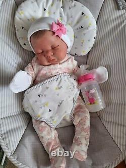 REBORN Baby doll + Gifts? SALE? Artist 12yrs ChickyPies At Sunbeam Babies