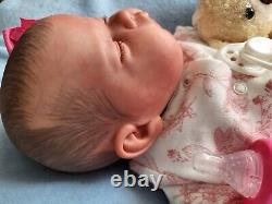 REBORN Baby doll + Gifts? SALE? Artist 12yrs ChickyPies At Sunbeam Babies