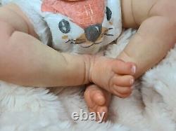 REBORN Baby doll NEW LAURIE Cassie Brace Love? LTD EDITION ChickyPies.co.uk