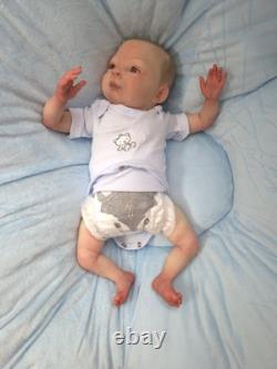 REBORN CHILD'S BABY DOLL Reborn Was BEAN Now OSCAR Textured Skin ChickyPies