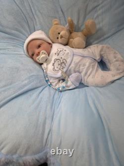 REBORN CHILD'S BABY DOLL Reborn Was BEAN Now OSCAR Textured Skin ChickyPies