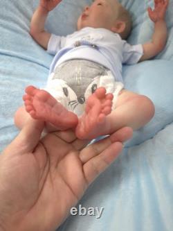 REBORN CHILD'S BABY DOLL Reborn Was BEAN Now OSCAR Textured Skin ChickyPies