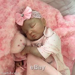 Reborn Doll Baby Girls Summer Realistic 22 Real Lifelike Childs Newborn Size