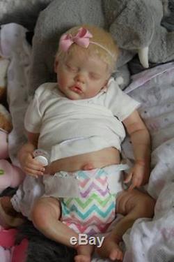 REBORN DOLL NEWBORN SLEEPING BABY GIRL TWIN B by Bonnie Brown