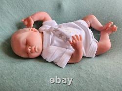 REBORN MINI Baby BOY GENUINE BYRON doll ChickyPies 10 Weighted TEXTURED SKIN