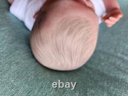 REBORN MINI Baby BOY GENUINE BYRON doll ChickyPies 10 Weighted TEXTURED SKIN