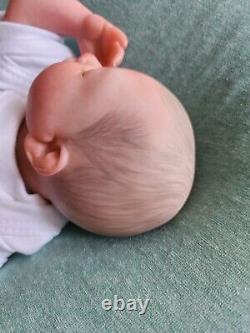 REBORN MINI Baby BOY GENUINE BYRON doll ChickyPies 10 Weighted TEXTURED SKIN