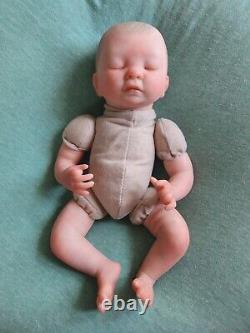 REBORN MINI Baby BOY GENUINE BYRON doll ChickyPies 10 Weighted TEXTURED SKIN