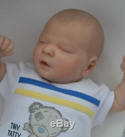 REBORN lifelike baby boy doll Darren Asleep Sleeping Realborn Bountiful Baby