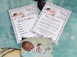 REDUCED Reborn Baby Xander Cassie Brace Joanna's Nursery Joanna Short Boy Girl