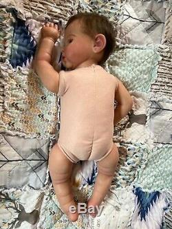 REDUCED Reborn doll Raven by Ping Lau, artist, LK Littles 19 New Condition