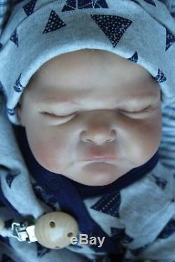 Ramsey By Cassie Brace Limited Edition Baby Boy Reborn Doll Poupee