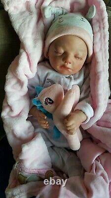 Rare Reborn Baby Doll by Finn by Tina Kewy