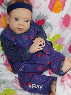 Rare, Yummy Reborn Baby Girl Doll SIENNA-LEIGH by ALICIA TONER Resell
