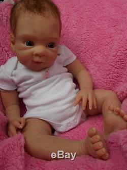 Rare, Yummy Reborn Baby Girl Doll SIENNA-LEIGH by ALICIA TONER Resell