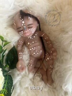 Ready now silicone baby doll ronnie avatar inspired reborn baby Doll