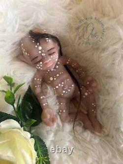 Ready now silicone baby doll ronnie avatar inspired reborn baby Doll