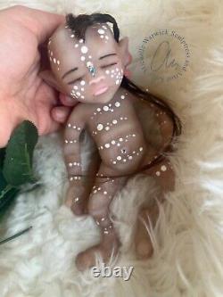 Ready now silicone baby doll ronnie avatar inspired reborn baby Doll