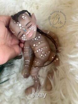 Ready now silicone baby doll ronnie avatar inspired reborn baby Doll