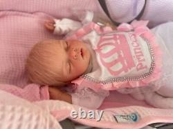 Ready to ship Ariella Reva Schick Lifelike Doll Reborn Sleeping Newborn 0-3 Baby