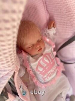 Ready to ship Ariella Reva Schick Lifelike Doll Reborn Sleeping Newborn 0-3 Baby