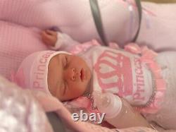 Ready to ship Ariella Reva Schick Lifelike Doll Reborn Sleeping Newborn 0-3 Baby