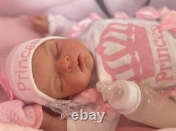 Ready to ship Ariella Reva Schick Lifelike Doll Reborn Sleeping Newborn 0-3 Baby